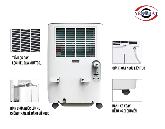 Tấm lọc khí dày dặn