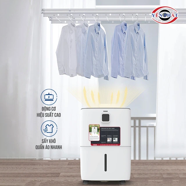 tính năng sấy khô quần áo