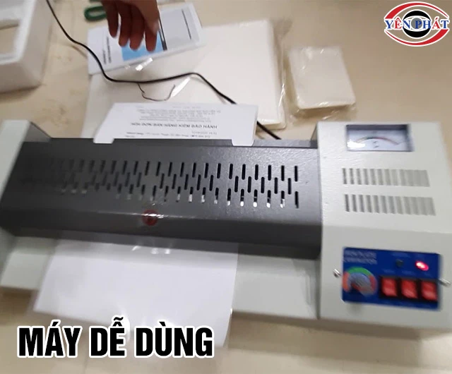 máy ép Plastic Laminator dễ dùng