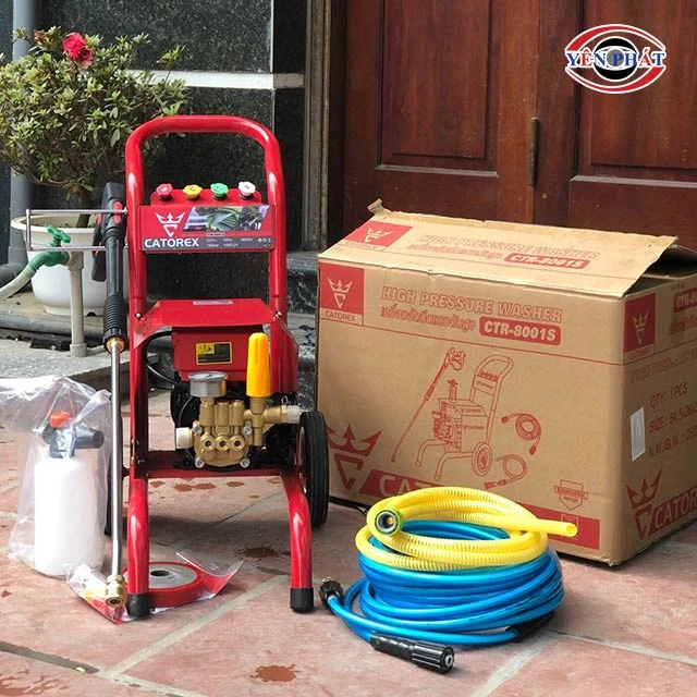 Máy rửa xe Catorex: Gọn, Mạnh, Tiết kiệm điện, Chất lượng