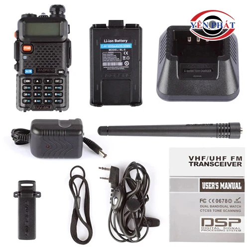 Bộ đàm cầm tay Baofeng UV-5R 6