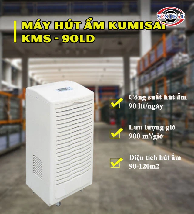 diện tích hút ẩm