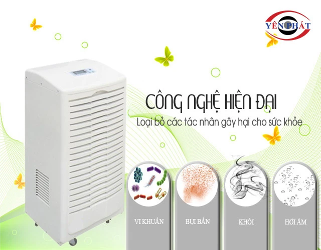 công nghệ hút ẩm hiện đại