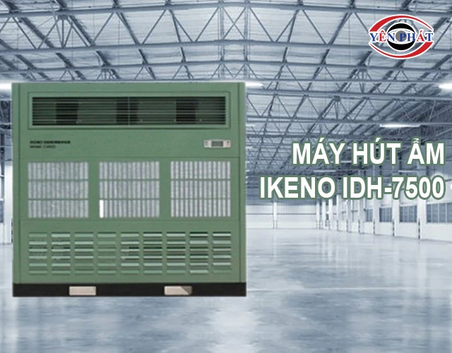 Máy hút ẩm nhiệt độ cao IKENO IDH-7500
