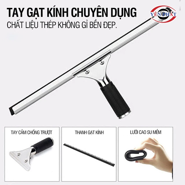 cây gạt kính 45cm siêu bền