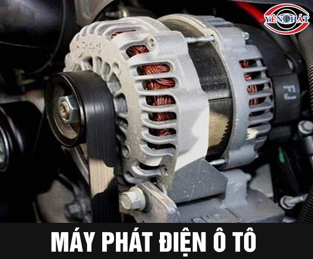 Máy phát điện ô tô: Cấu tạo, Chức năng, Nguyên lý hoạt động
