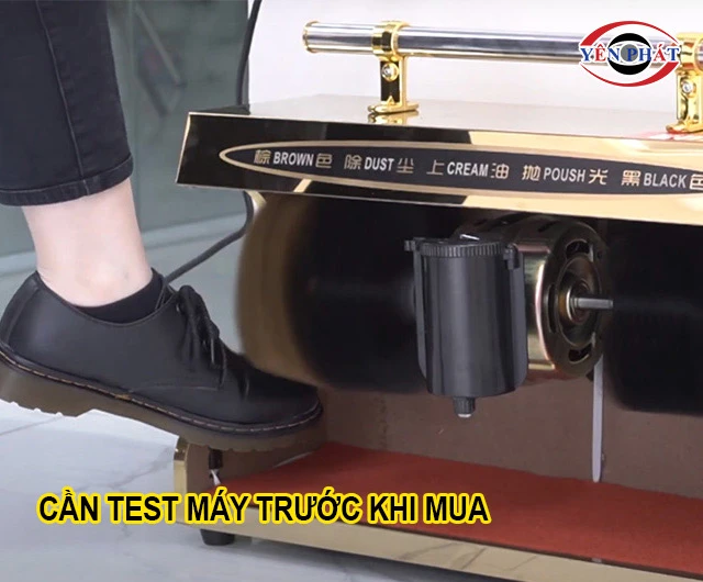 Test máy chạy thử trước khi mua