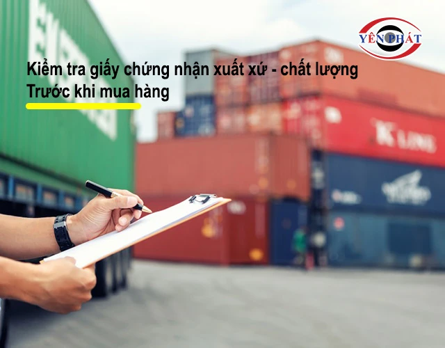 kiểm tra kỹ nguồn gốc của máy trước khi mua