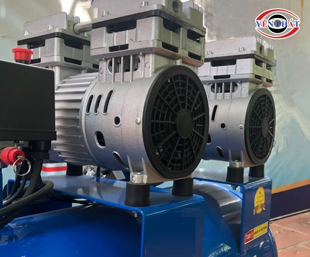 máy bơm hơi không dầu Wing TW-OF550X2-50L