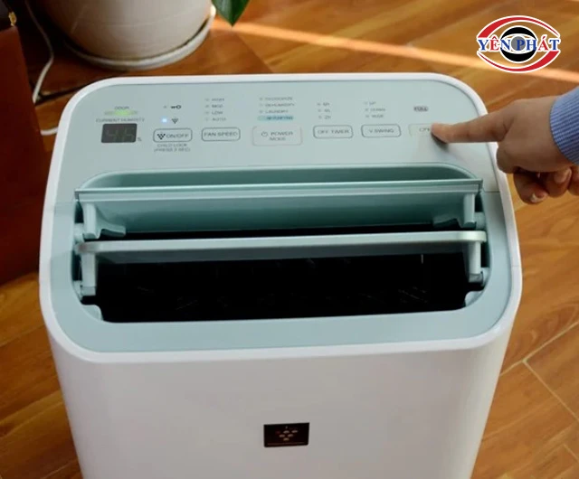 cách sử dụng máy hút ẩm Sharp DW E16FA W