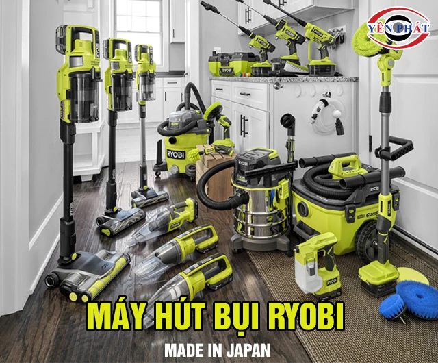 Máy hút bụi Ryobi của nước nào