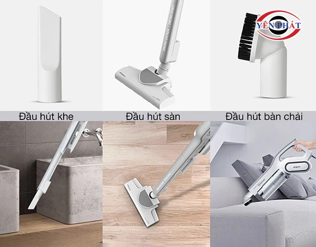 các đầu hút của Máy hút bụi dưới 1 triệu