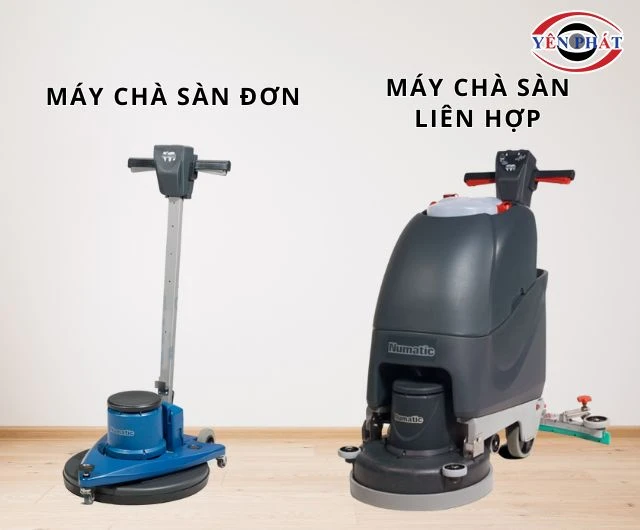 Máy chà sàn Numatic có 2 loại chính