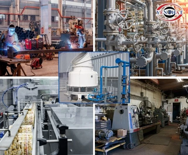 Tháp giải nhiệt Spacco được ứng dụng rộng rãi trong đời sống