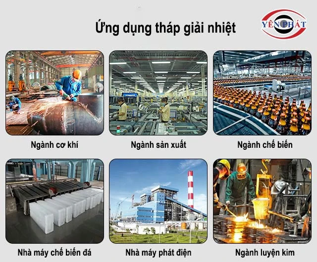Ứng dụng của tháp tản nhiệt Eco