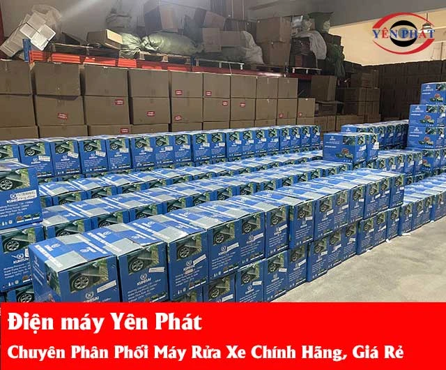 yên phát cung cấp máy rửa xe chính hãng