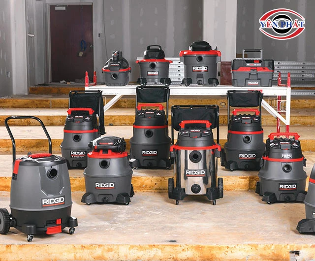 Tips chọn mua máy hút bụi Ridgid
