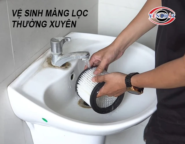 vệ sinh màng lọc
