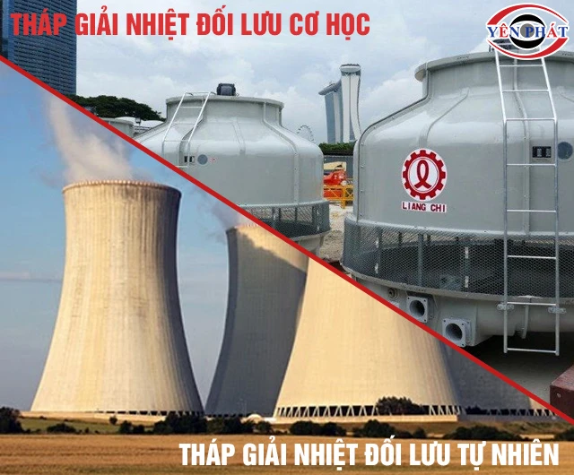 2 loại tháp giải nhiệt là gì?