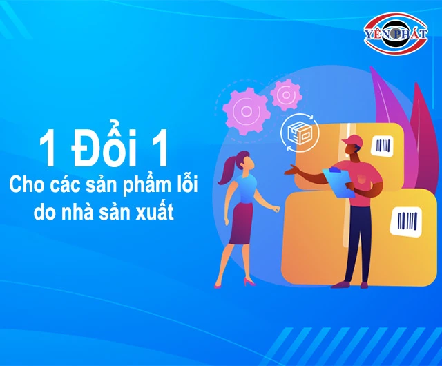 chính sách đổi trả khi mua TYPHOON NOVA tại yên phát