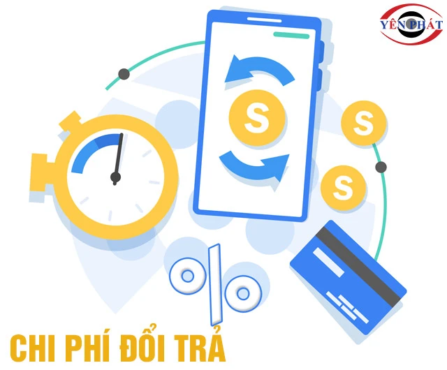 Chi phí đổi trả hàng Yên Phát
