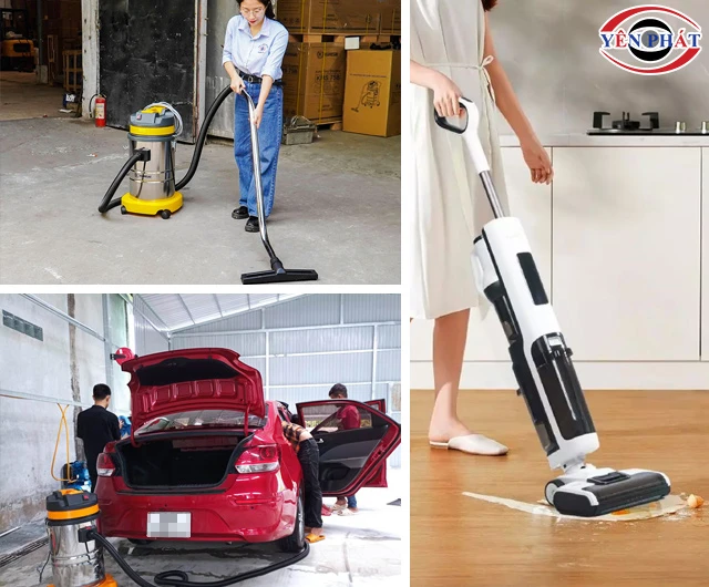 Ứng dụng máy hút bụi tại Bắc Ninh
