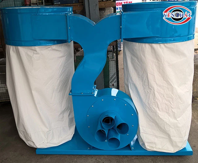Máy hút bụi túi vải 5HP 3600m3/h