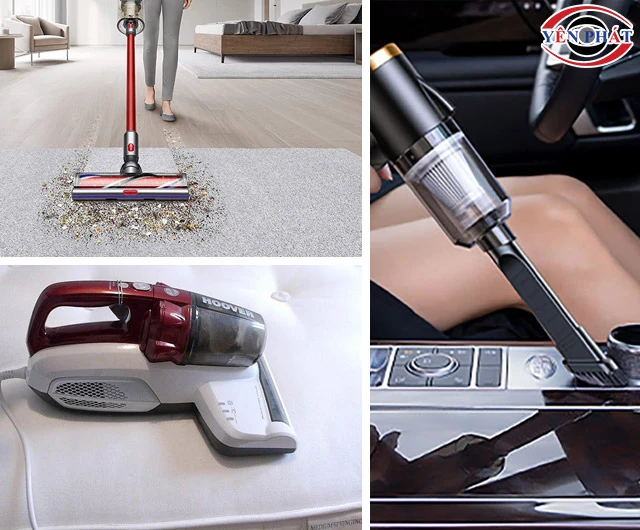 Ứng dụng máy hút bụi 400W