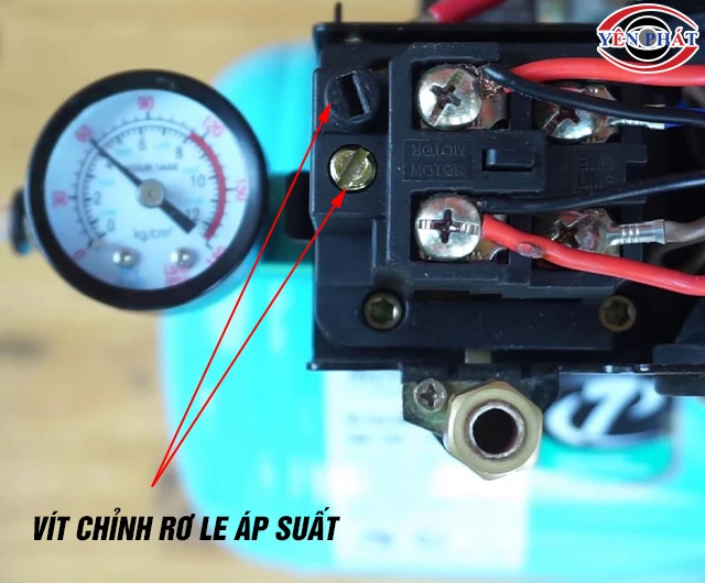 Cách sử dụng máy nén khí mini chỉnh áp suất