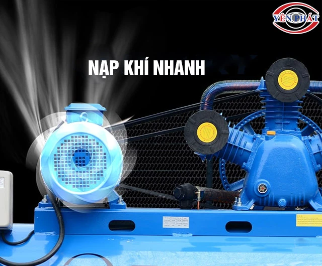 Máy nén khí 70 lít Vận hành khỏe, nén khí nhanh, mạnh