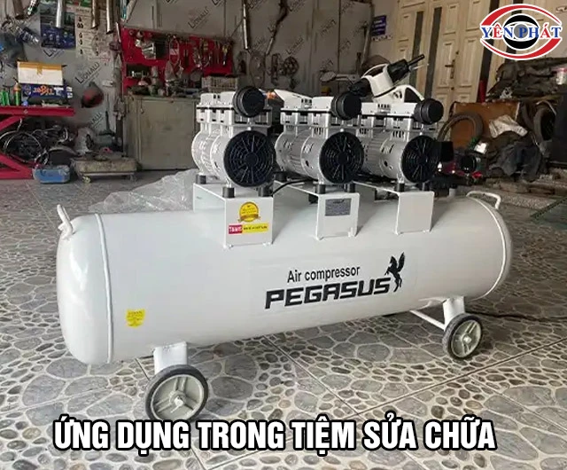 Máy nén khí 70L phục vụ những công việc gì?