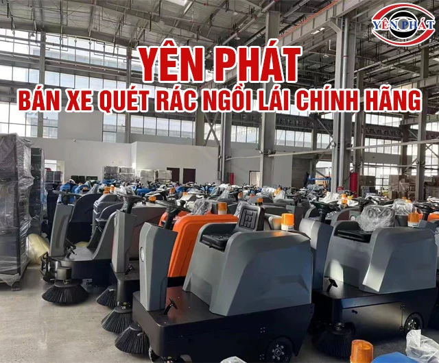 bán xe quét rác ngồi lái