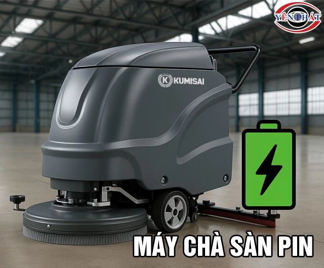 Máy Chà Sàn Pin: Không Dây, Linh Hoạt, Hiệu Quả Giá Tốt