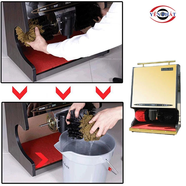 vệ sinh máy đánh giày Sico