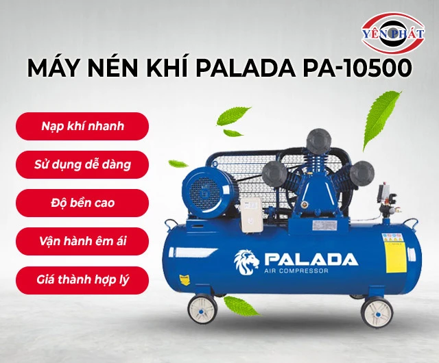 ưu điểm của máy nén khí Palada PA-10500A