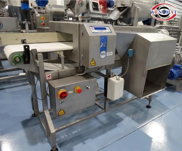 Nguyên lý hoạt động của máy dò kim loại thực phẩm