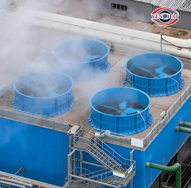 Tháp giải nhiệt bị hao hụt nước: 6 Nguyên nhân & Cách xử lý