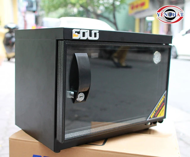 tủ chống ẩm dùng núm chỉnh cơ