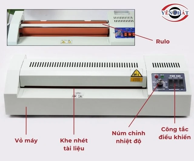 Cấu tạo của máy ép plastic