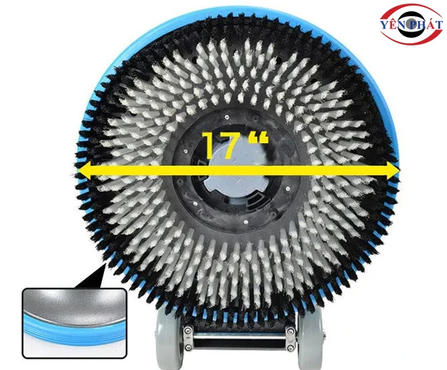 Bàn chải máy chà sàn đơn Supper Clean KF88