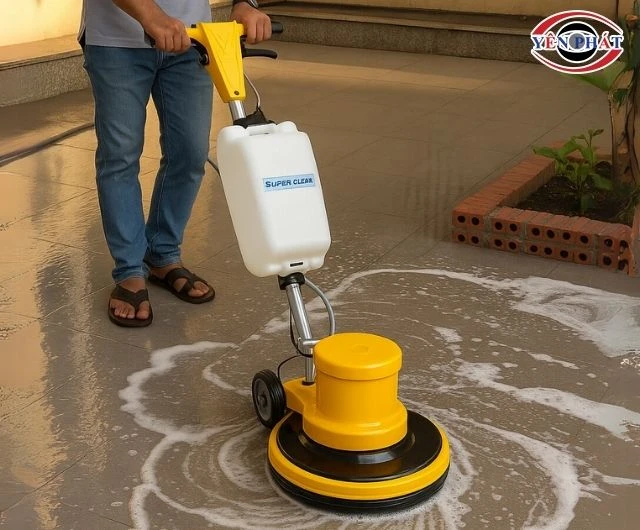 Cách sử dụng máy chà sàn đơn Supper Clean SC 154