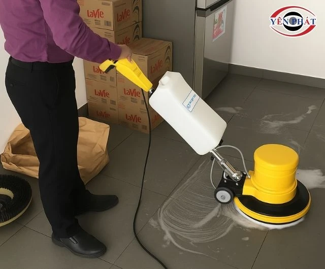 Máy chà sàn đơn Supper Clean SC 154 chà sạch nhanh