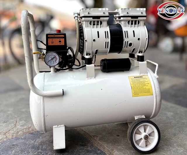 Bình chứa Máy nén khí mini gia đình không dầu giảm âm Wing TW-OF550-25L