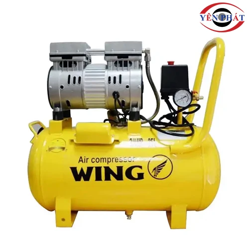 Máy nén hơi mini gia đình không dầu giảm âm Wing TW-OF550-25L 3