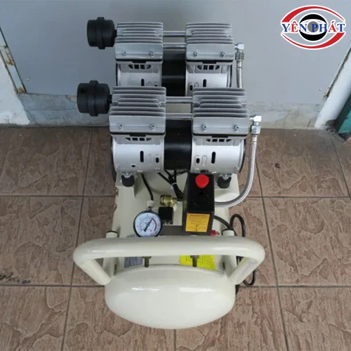 Máy nén hơi mini không dầu giảm âm Wing TW-OF750X2-50 3