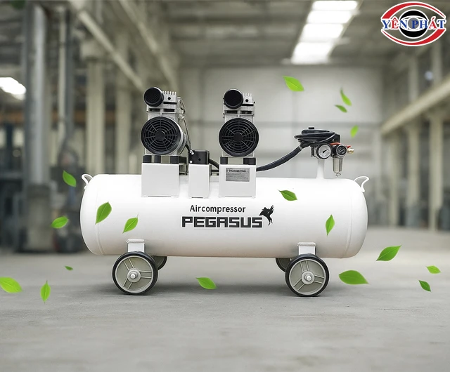 Máy nén khí Pegasus TM-OF550-70L không dầu 