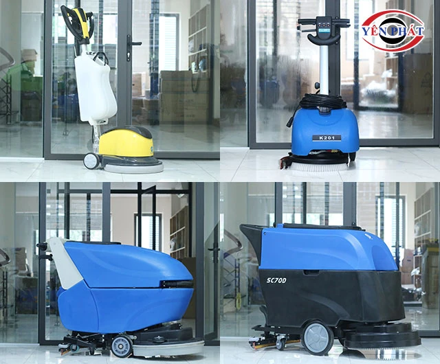 thiết kế của máy chà sàn Supper Clean