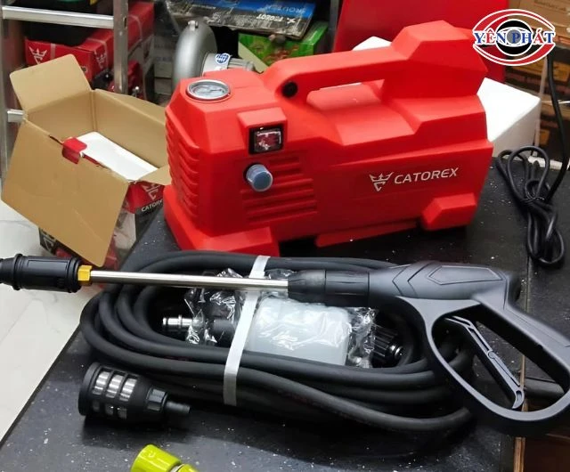 Cách vận hành máy rửa xe Catorex