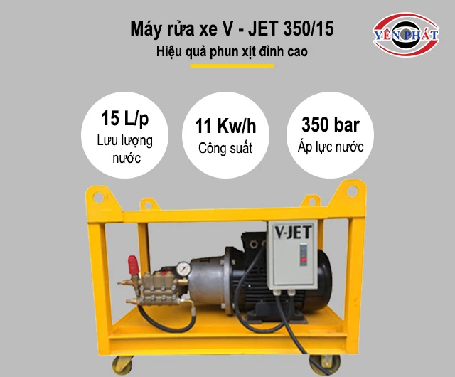Máy rửa xe V-JET 350/15