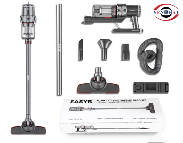 cấu tạo máy hút bụi 20000Pa
